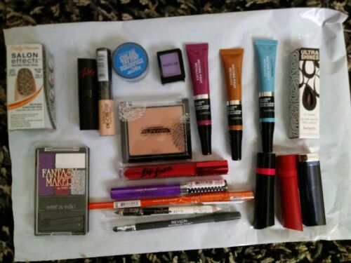 Lot #7 Brand New Mixed Makeup Lot Maybelline * CG* Rimmel & More