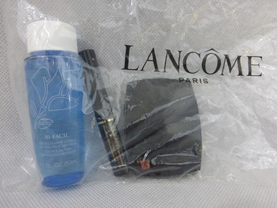 3 Pcs Lancome Bi-Facil, Definicils Mascara Blush Subtil Sheer Amourose NEW