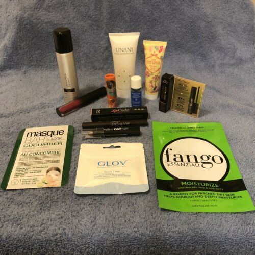 Lot Of Glossybox Items Makeup Cosmetics Masks