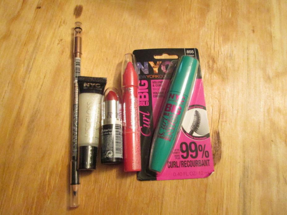 Lots of 5 Mixed NYC makeup Brand new