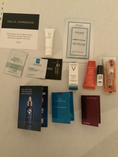Amazon Luxury Beauty Skin Care 12 Brands Sample Box