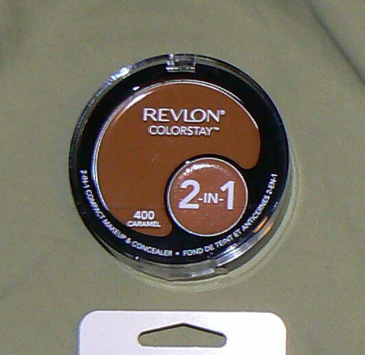 Revlon Colorstay 2 in 1 400 Carmel & Almay I Color Smoky #1 For Brown Eye Makeup