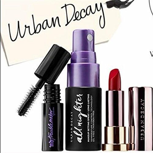 URBAN DECAY Trouble Is My Middle Name 3 SET : All Nighter Troublemaker Bad Blood