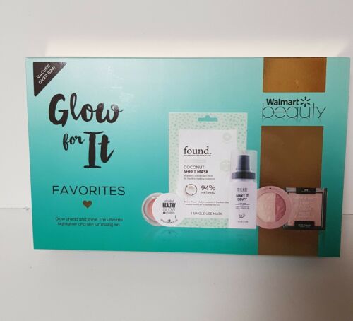 WALMART BEAUTY BOX GLOW FOR IT HARD CANDY MILANI WET N WILD MAKEUP SET