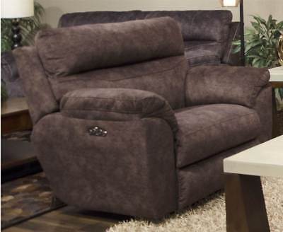 Power Recliner with Power Lumbar in Mocha [ID 3732501]