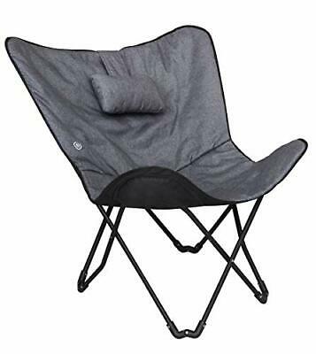 Sharper Image SMG3006 Foldable Shiatsu Massage Butterfly Chair (Grey)