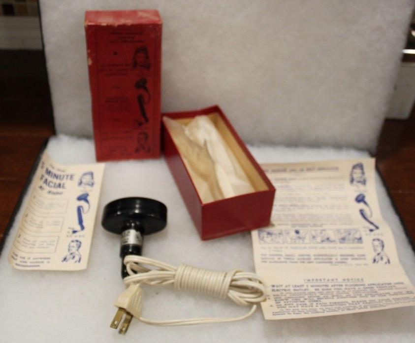 NEW Vtg Sibert & Co Therm Massage Infra Red Heat Applicator Box W/ Instructions