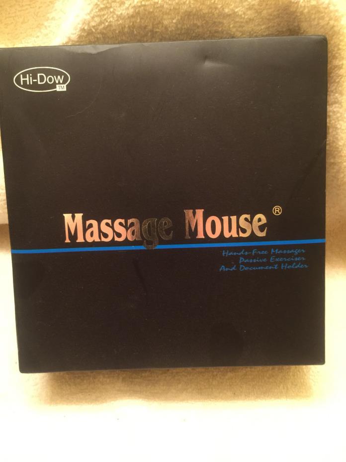 Hi-Dow Massage Mouse Hands-Free Massager/Passive Exerciser/Document Holder