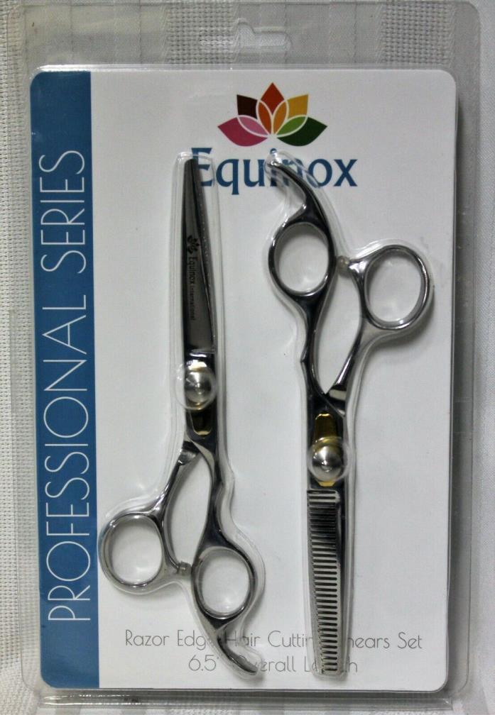 Equinox Professional Series Razor Edge Hair Cutting Shears Set 6.5
