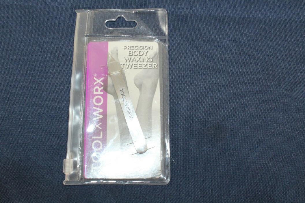 Toolworx Precision Stainless Steel Body Waxing Pointed Tip Tweezer