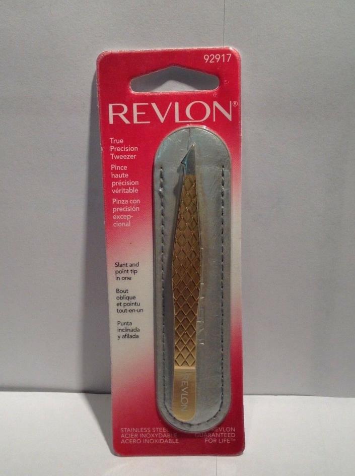 Revlon True Precision Tweezer 92917 Slant & Point Tip in One