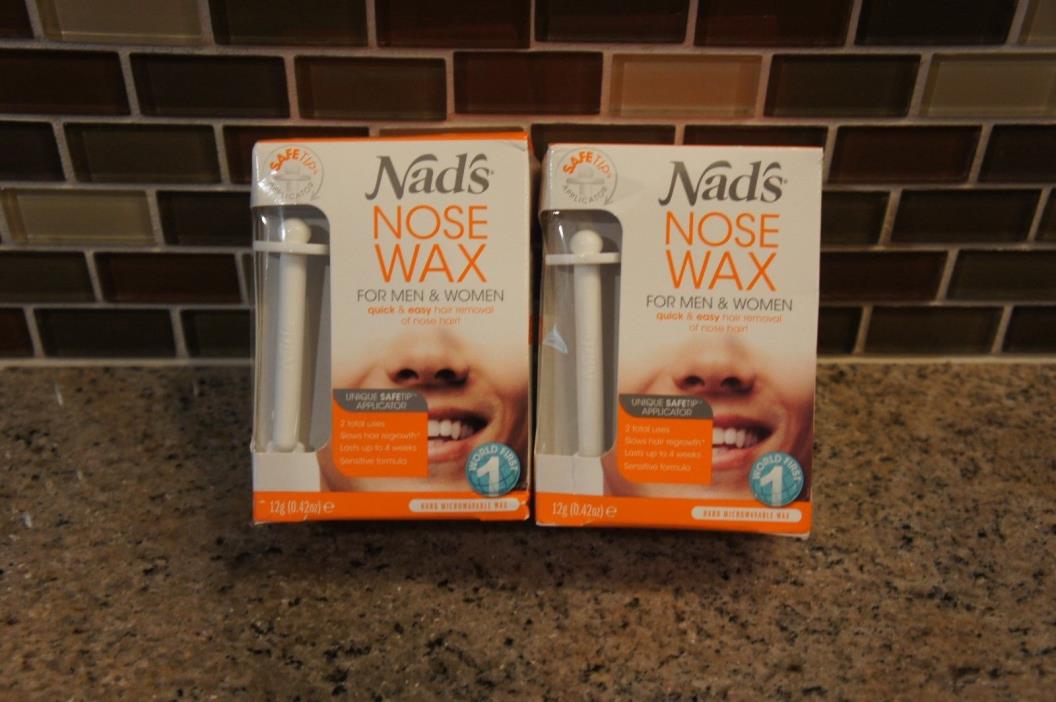 2 - Nad's Nose Wax for Men & Women, 0.42 OZ  Each