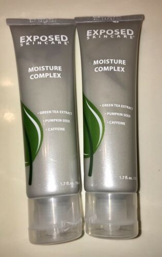 2 FACTORY SEALED Exposed Skincare Moisture Complex ~ Both NEW Expiration 2020