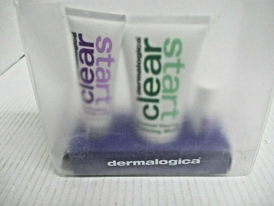 DERMALOGICA Clear Start Breakout Clearing Kit Wash/Booster/Lotion 3pc Set NEW