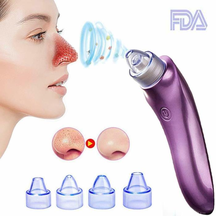 Electric Blackhead Remover Pore Vacuum Suction Diamond Dermabrasion Face Cleaner