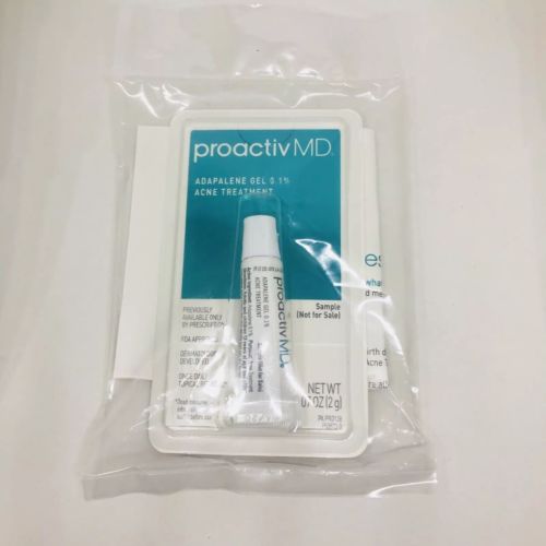 Proactiv Adapalene Gel 0.1% Acne Treatment 0.07 oz / 2g Sample Travel Mini NIP