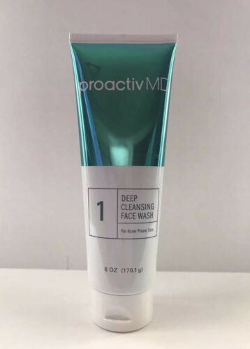 NEW SEALED Proactiv MD DEEP CLEANSING FACE WASH 6 oz. Acne Treatment