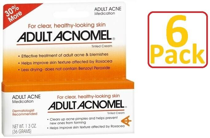 Acnomel Adult Acne Medication 1.3oz Always FRESH! - 6 Pack