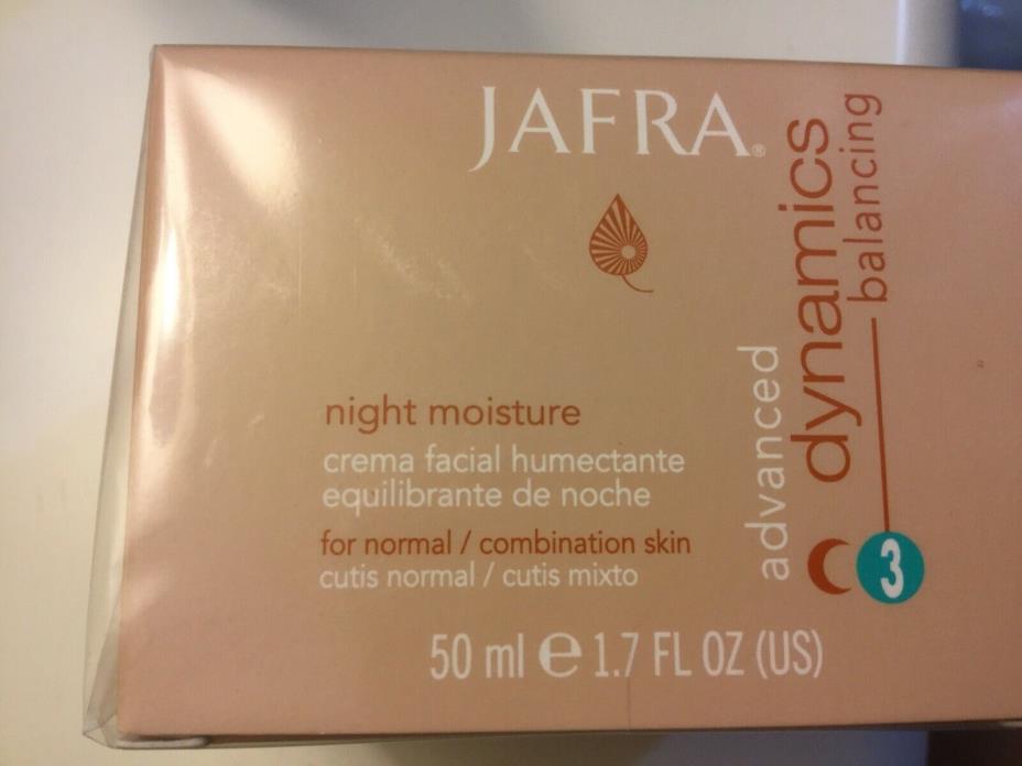 JAFRA Beauty Dynamics Balancing Night Cream 1.7 FL OZ NIB Discontinued