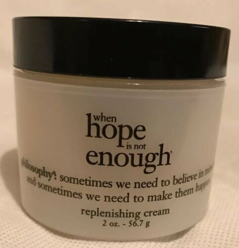 NEW PHILOSOPHY When Hope Is Not Enough Deeply Replenishing Eye Cream 1 OZ