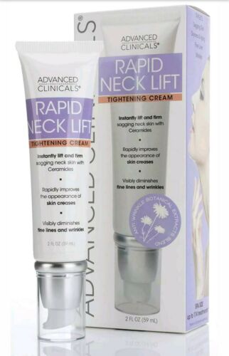ADVANCED CLINICALS RAPID NECK LIFT TIGHTENING CREAM 2 OZ / 59 ML
