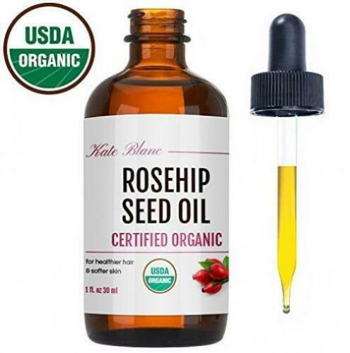 Rosehip Seed Oil by Kate Blanc. USDA Certified Organic, 100% Pure, Cold...