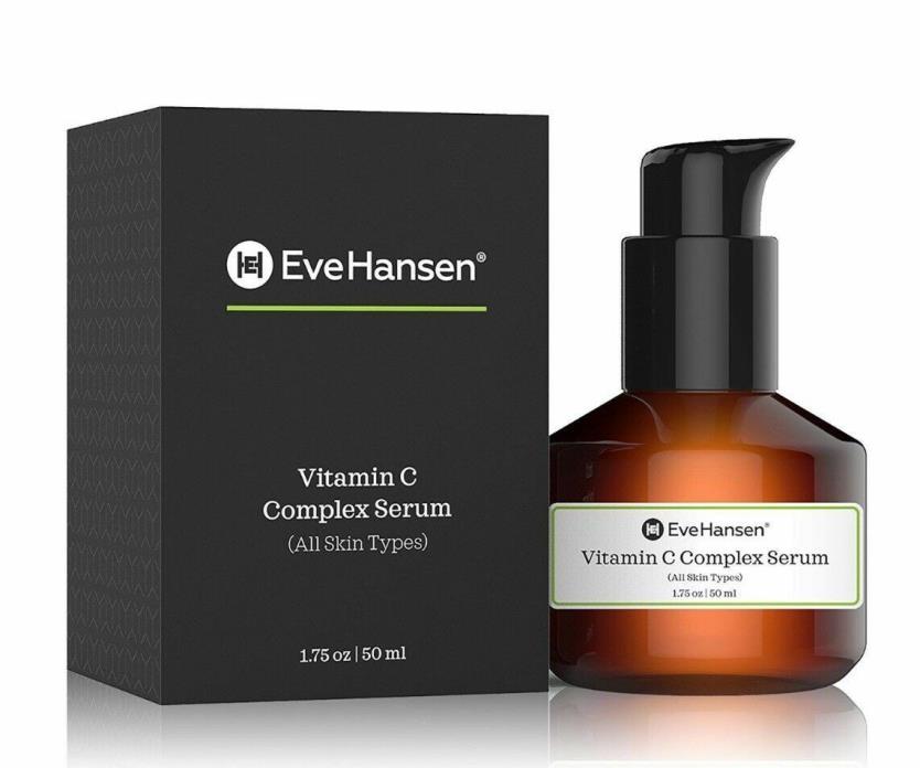 Eve Hansen Vitamin C Complex Serum 1.75 Oz All Skin Types Wrinkles Fine Lines