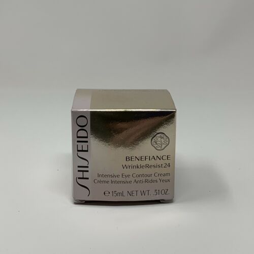 Shiseido Benefiance Wrinkle Resist 24 Intensive Eye Contour Cream 0.51oz New Box