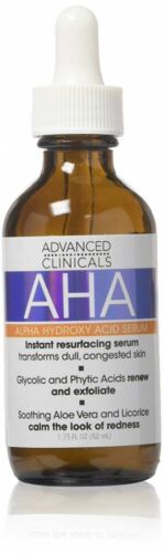 Advanced Clinicals AHA Alpha Hydroxy Acid Instant Resurfacing and Hydrating...