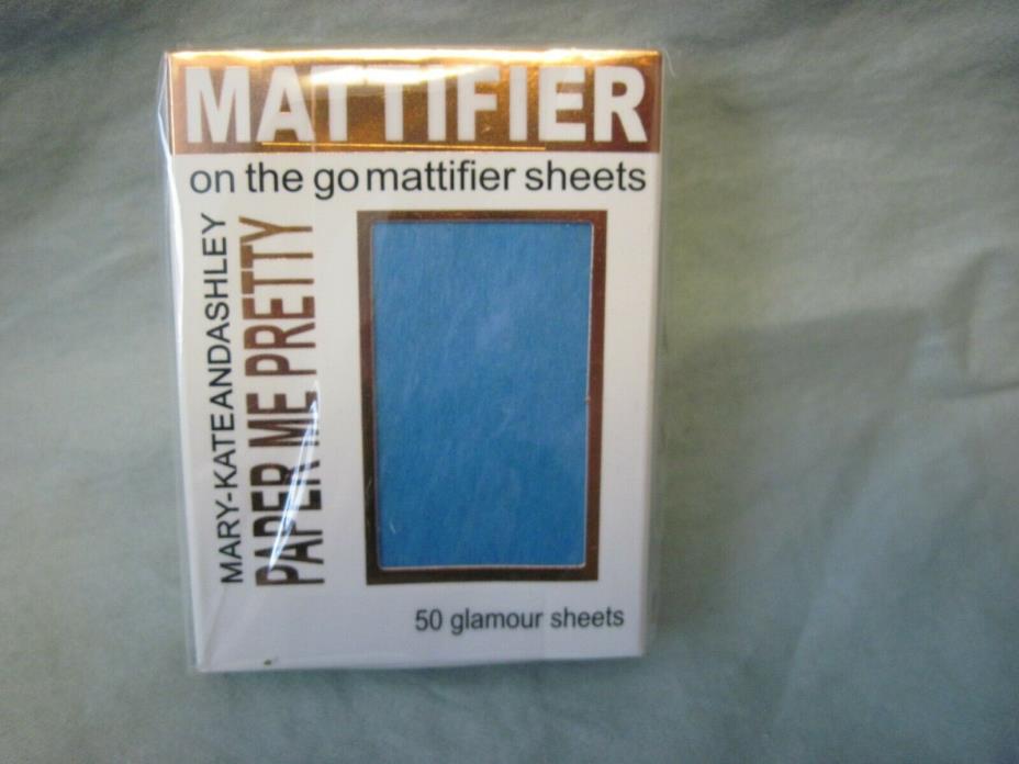 Mary Kate Ashley On The Go Mattifer Sheets Paper Me Pretty 50 Glamour Sheets D13