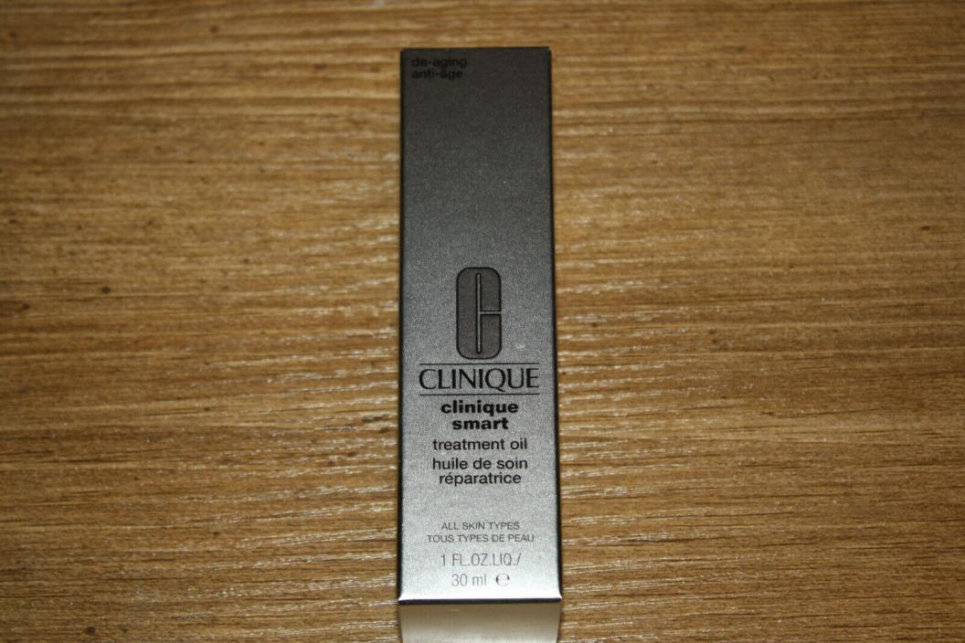 CLINIQUE Smart Treatment Oil Anti-Aging for All Skin Types 1 oz FREE SHIPPING