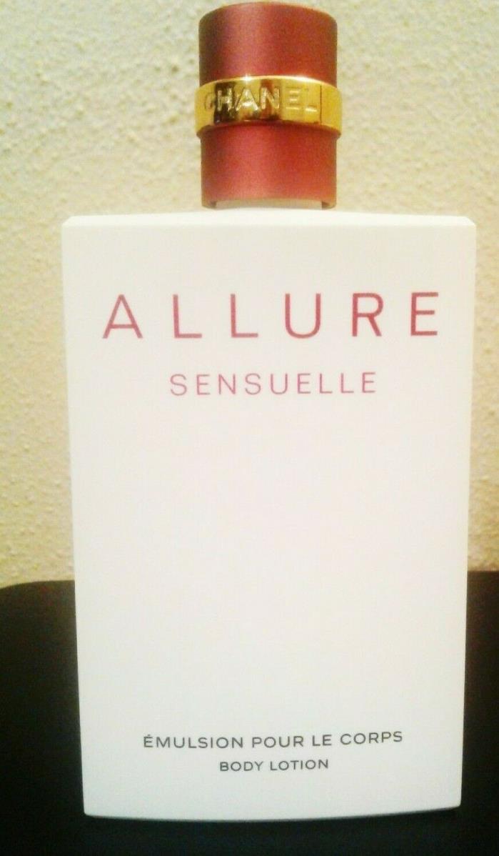 CHANEL Allure Sensuelle Body Lotion Emulsion 6.8 oz. New!