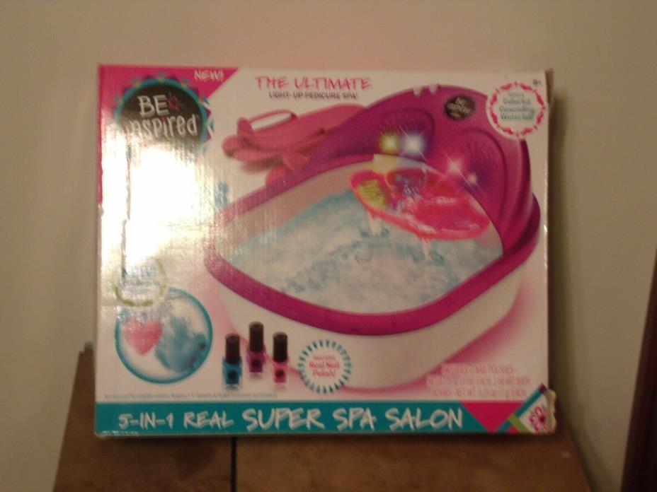 Be Inspired 5 in1 Super Spa Salon The Ultimate Light up Pedicure spa