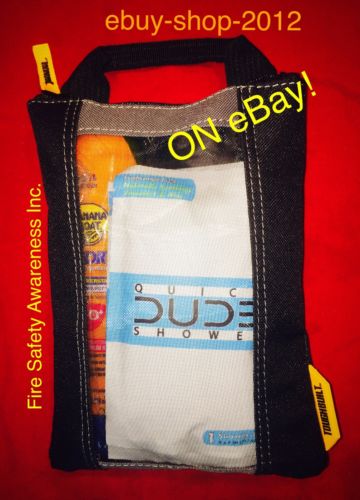 FIREFIGHTER PERSONAL Cancer Awareness Bag w/ Dude Wipes QS & Sunscreen 50+SPF??