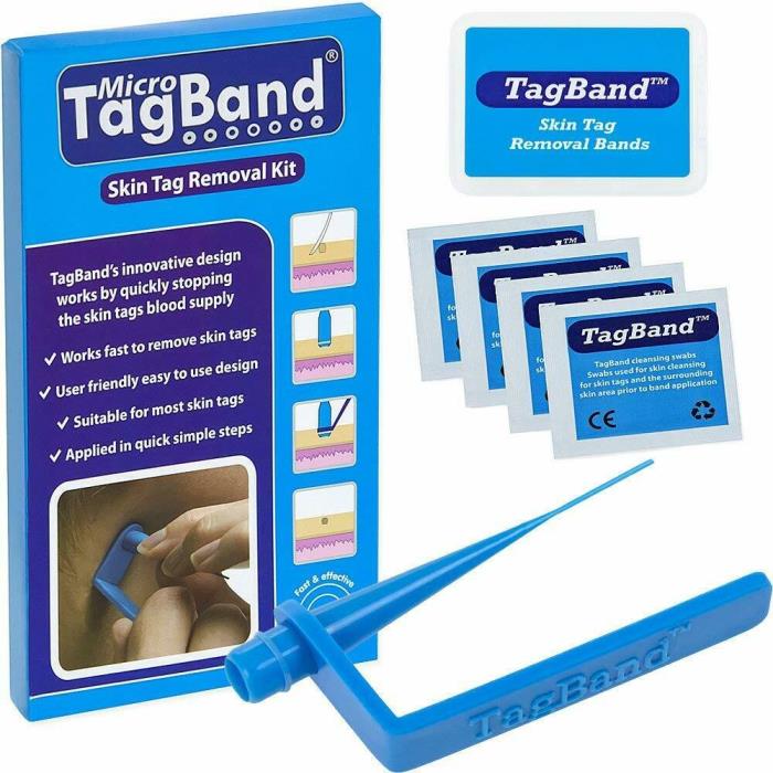 Micro TagBand Skin Tag Removal Device Kit For Fast Effective Skin Tags Treatment