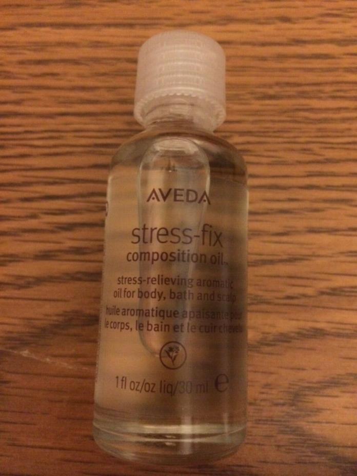 AVEDA STRESS FIX Composition Oil Body Bath Scalp 1 oz / 30ml - NEW