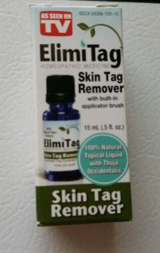 ElimiTag Skin Tag Remover .5 fl oz /15 ml BNIB