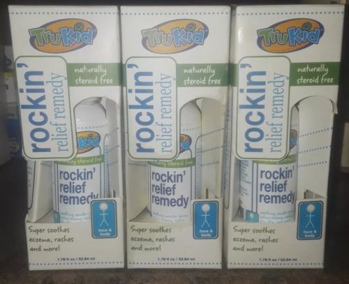 Set of 3: TruKid Rockin' Relief Remedy, 1.78 Oz Naturally Steroid Free