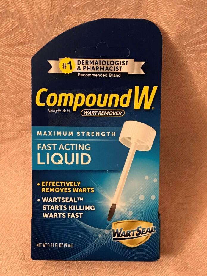 Compound W Wart Remover Fast-Acting Liquid 0.31 OZ