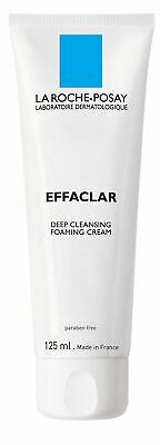 La Roche-Posay Effaclar Deep Cleansing Foaming Cream Cleanser, 4.2 Fl. Oz.