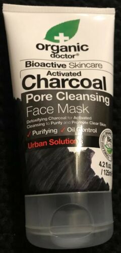 Organic Doctor Activated Charcoal Deep Cleansing Face Scrub