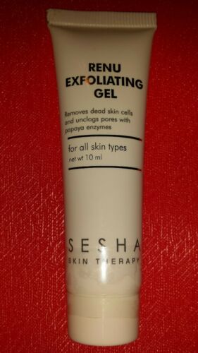 Sesha Renu Exfoliating Gel For All Skin Types 10ml New Sealed Unboxed