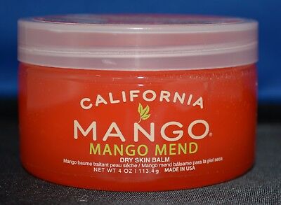California Mango - Mango Mend for Dry Skin - Balm 4oz. Vegan Formula