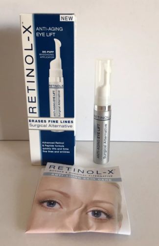 BEAUTY SOLUTIONS RETINOL-X ANTI-AGING EYE LIFT .41 FL. OZ.