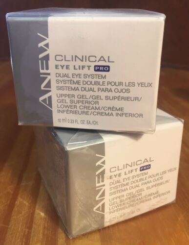2 - Avon Anew Clinical Eye Lift Pro Dual Eye System New In Box & Factory Sealed
