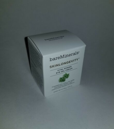 BARE MINERALS SKINLONGEVITY VITAL POWER EYE GEL CREAM 0.5 OZ BOXED