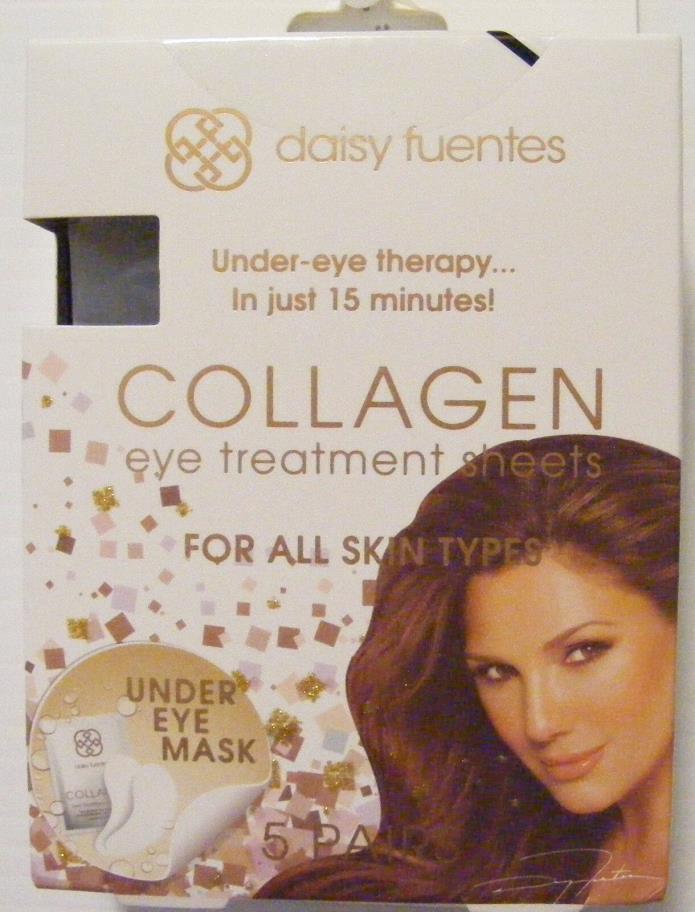 5 Pack Under Eye Mask Collagen Daisy Fuentes
