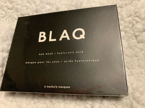 BLAQ Eye Mask With Hyaluronic Acid NIB Sealed 5 Masks FabfitFun Retails For $29