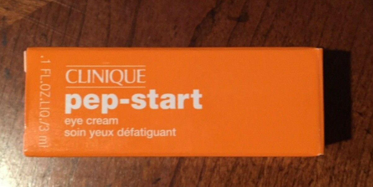 CLINQUE ~~ PEP-START ~~EYE CREAM  .1 FL.OZ.LIQ./3ml