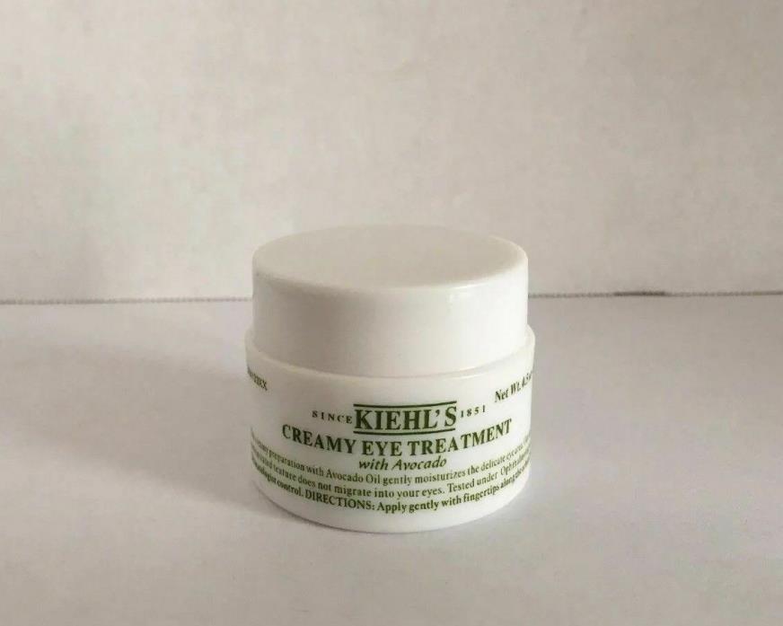 KIEHL'S CREAMY EYE TREATMENT WITH AVOCADO .5OZ. - FACTORY SEALED